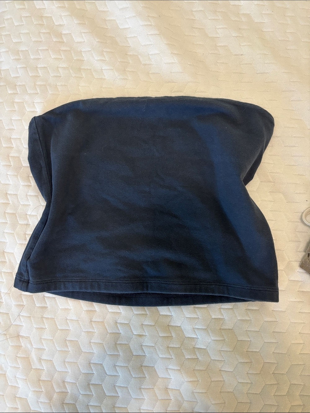 Brandy Melville Dark Blue Tube Top Navy